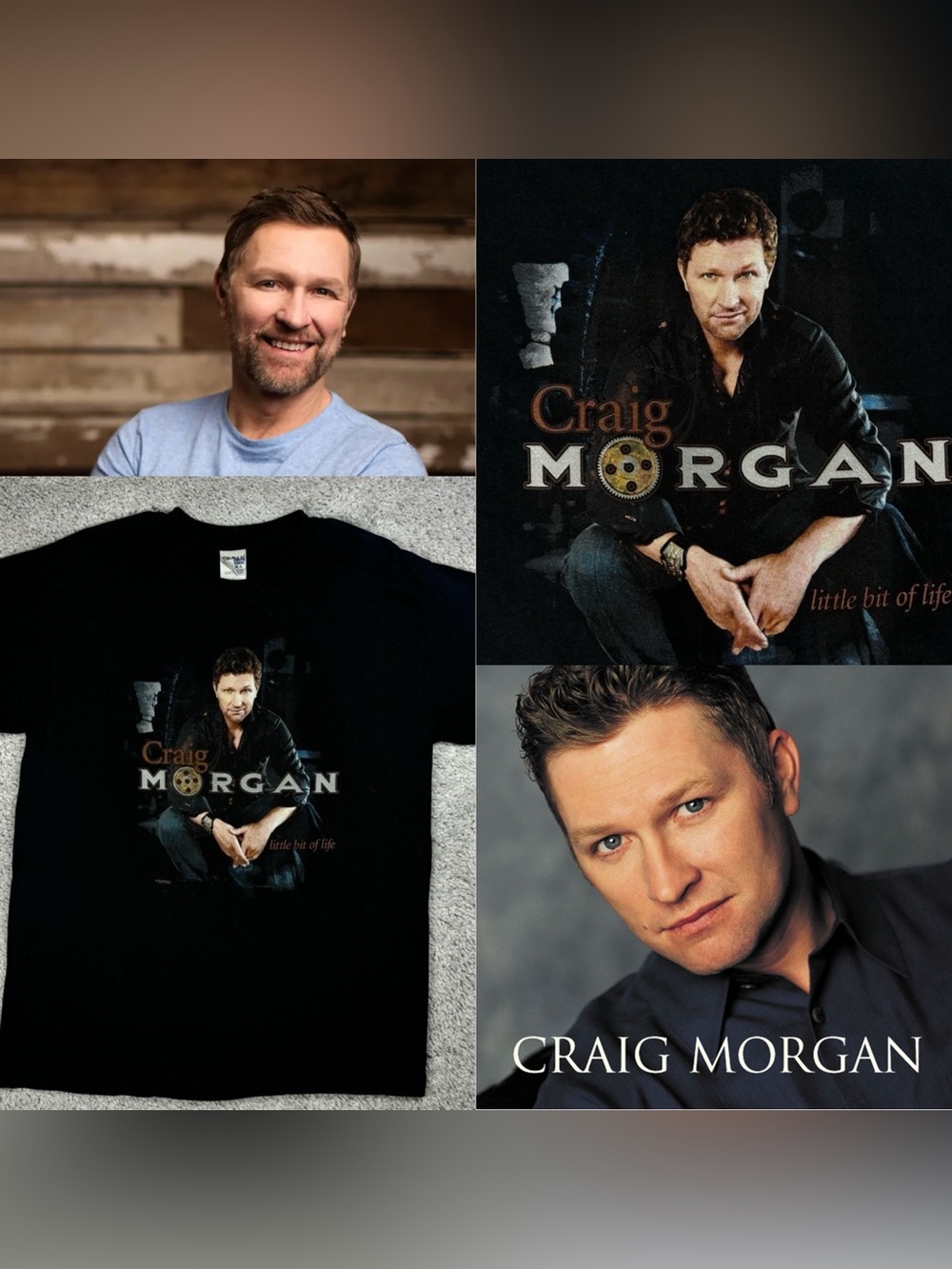 Craig Morgan Country Music Little Bit of Life Band Tee